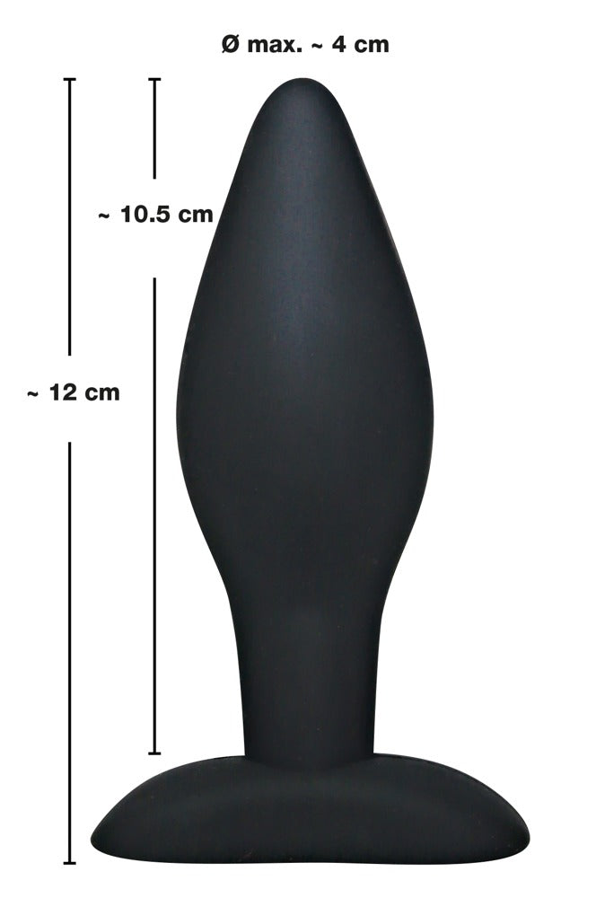 Butt plug Large - Black Velvets