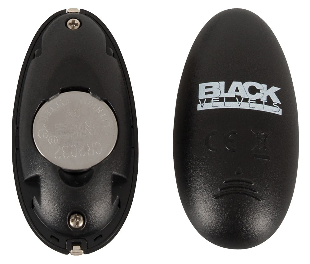 Black Velvets Anal Thruster Vibrator- Zwart