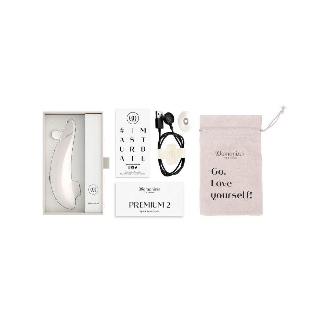 Womanizer Premium 2 luxe luchtdruk vibrator