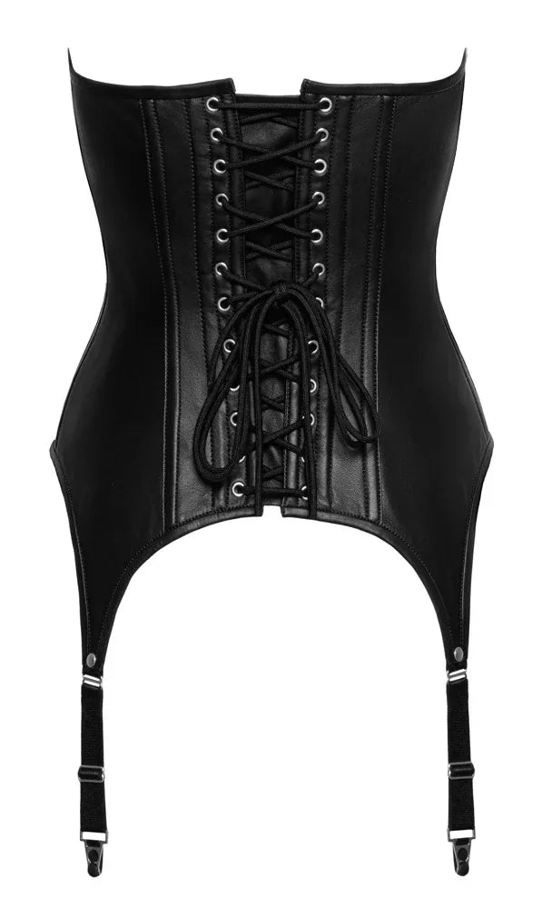 ZADO - Leather Suspender Corset | ZADO - SIN&LACE | SIN&LACE