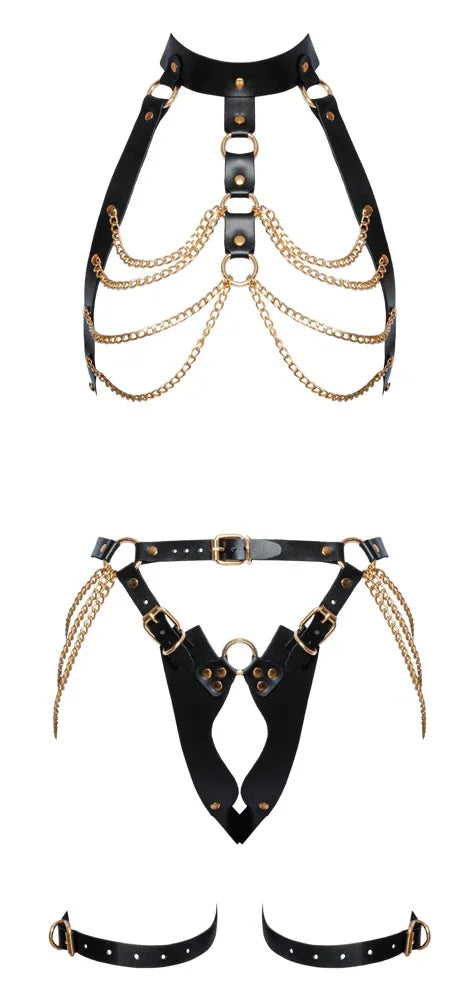 ZADO - Leather Harness Set | ZADO - SIN&LACE | SIN&LACE