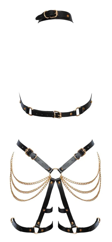 ZADO - Leather Harness Set | ZADO - SIN&LACE | SIN&LACE