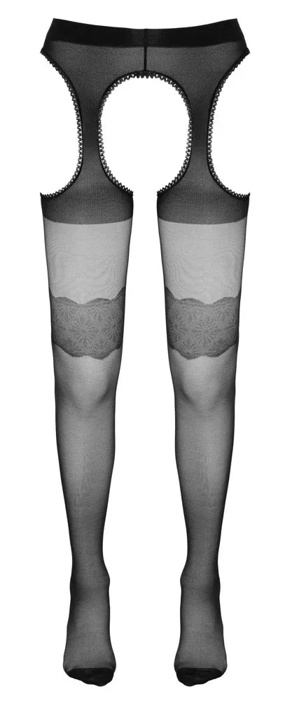 Cottelli Legwear - Crotchless Suspender Tights | Cottelli LEGWEAR - SIN&LACE | SIN&LACE