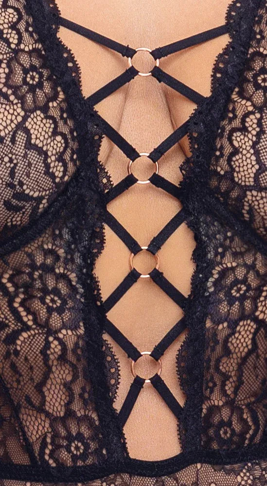 Cottelli - Seductive Crotchless Body | Cottelli CURVES - SIN&LACE | SIN&LACE