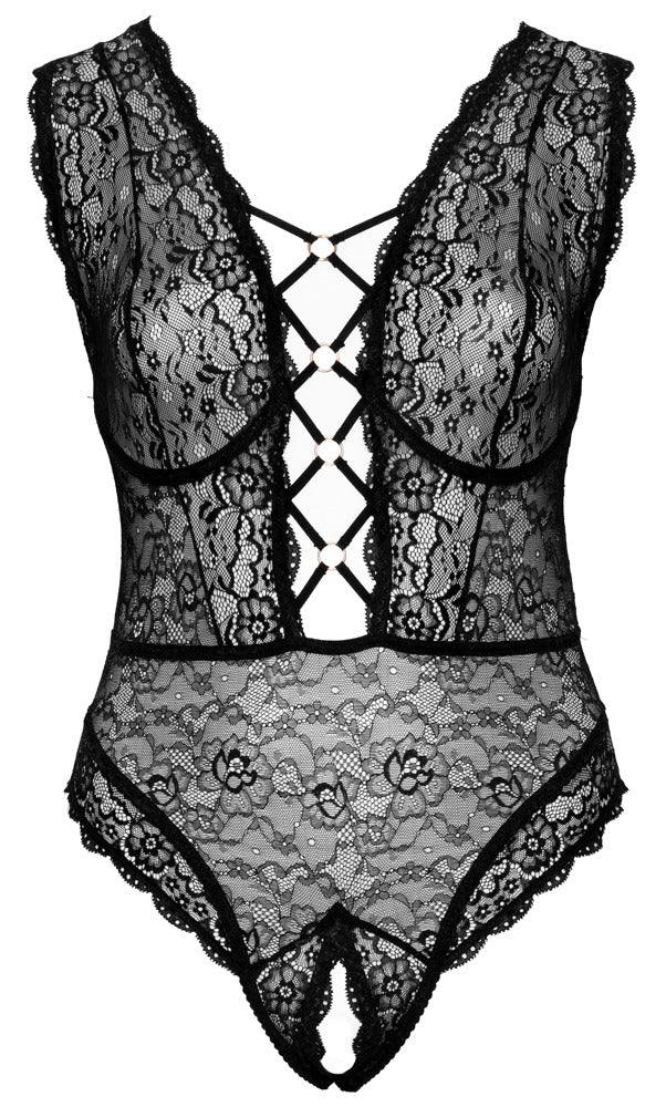 Cottelli - Seductive Crotchless Body | Cottelli CURVES - SIN&LACE | SIN&LACE