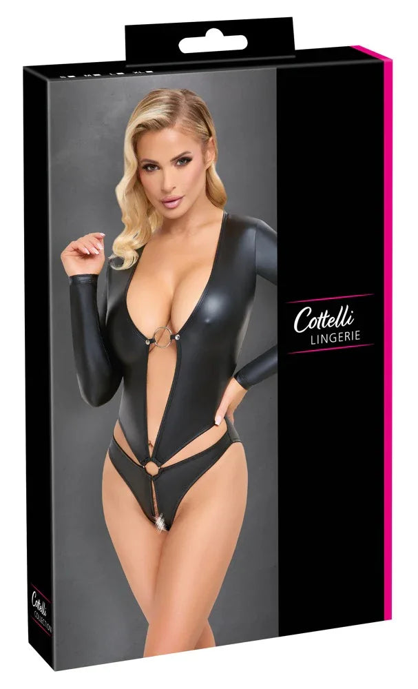 Cottelli LINGERIE - Wet Look Body | Cottelli LINGERIE - SIN&LACE | SIN&LACE