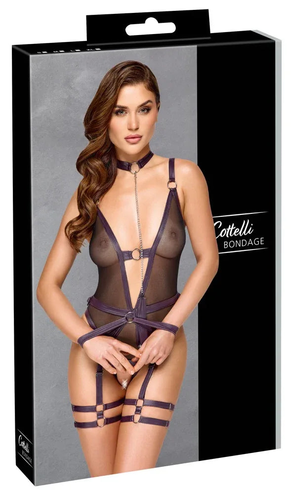 Cottelli Bondage - Crotchless Harness Body | Cottelli BONDAGE - SIN&LACE | SIN&LACE