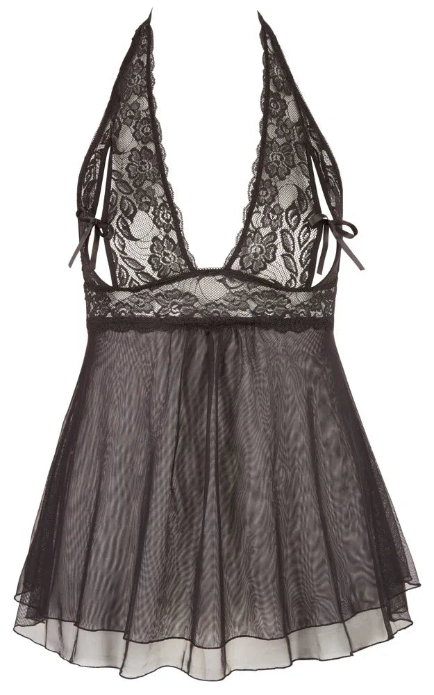 Cottelli - Lace Open Cup Babydoll | Cottelli CURVES - SIN&LACE | SIN&LACE