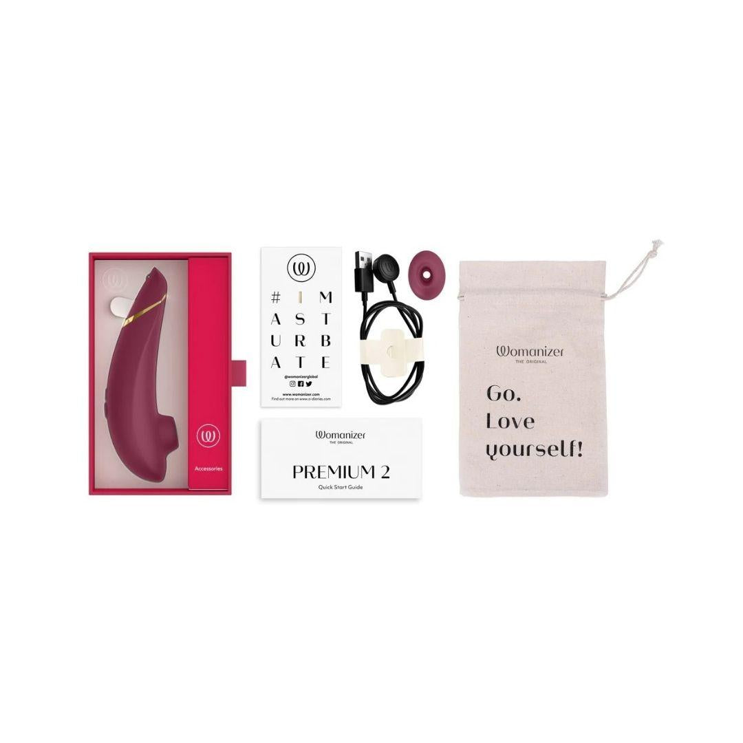 Womanizer Premium 2 luxe luchtdruk vibrator