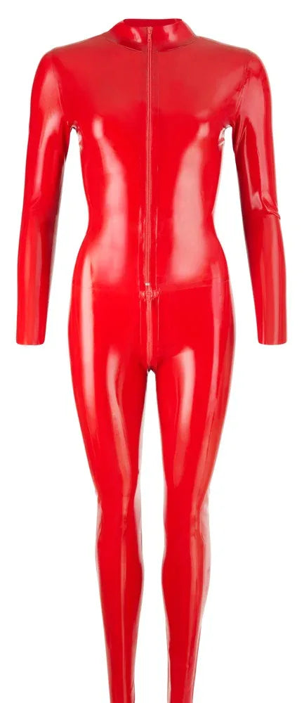 LATE X - Red Latex Catsuit | Late X - SIN&LACE | SIN&LACE