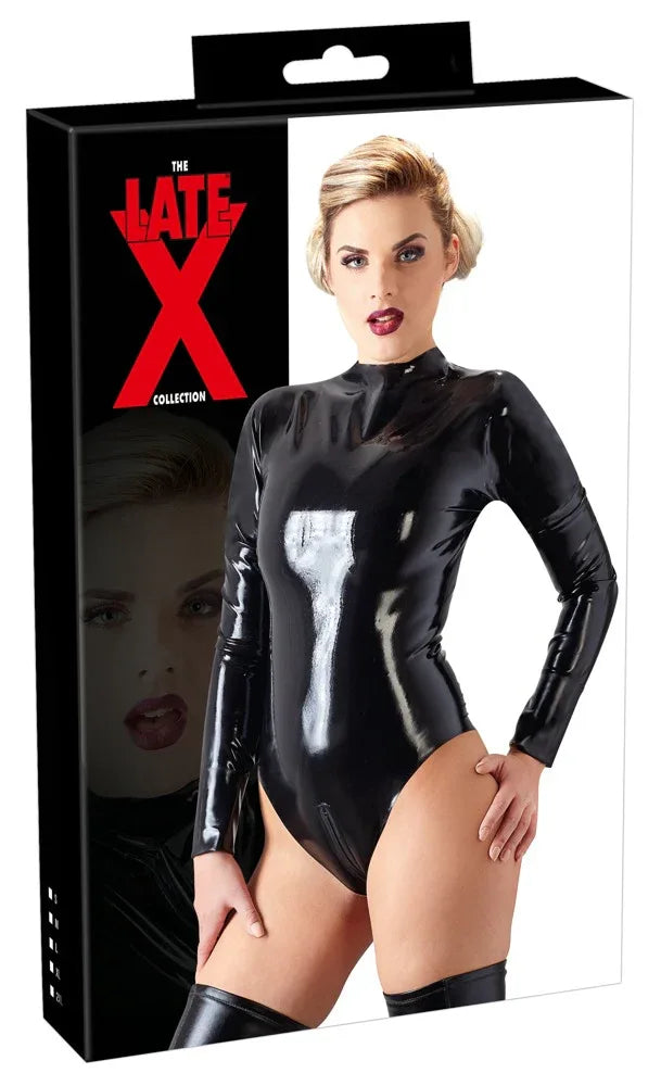LATE X - Black Latex Body | Late X - SIN&LACE | SIN&LACE