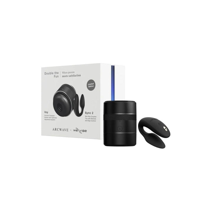 Arcwave x We-Vibe Double the Fun Set - Zwart