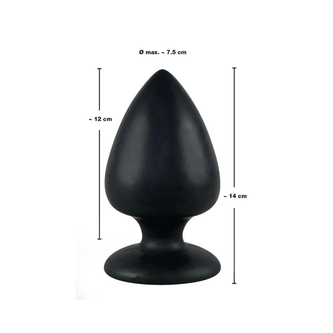 Butt plug Extra Large - Black Velvets