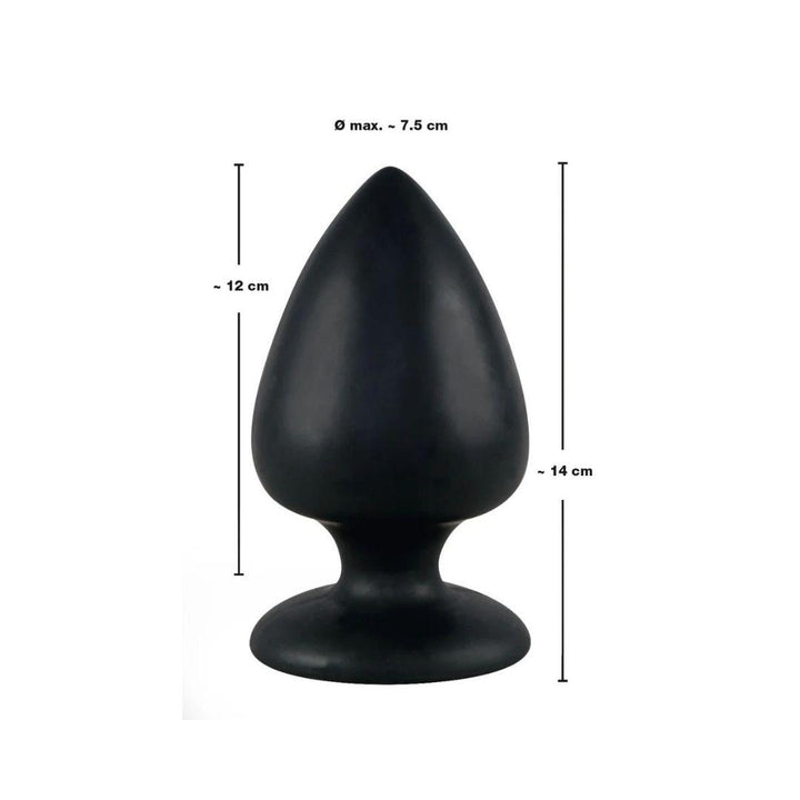 Butt plug Extra Large - Black Velvets
