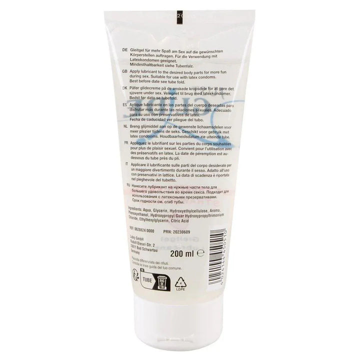 Just Glide Strawberry 200 ml | Just Glide - SIN&LACE | SIN&LACE