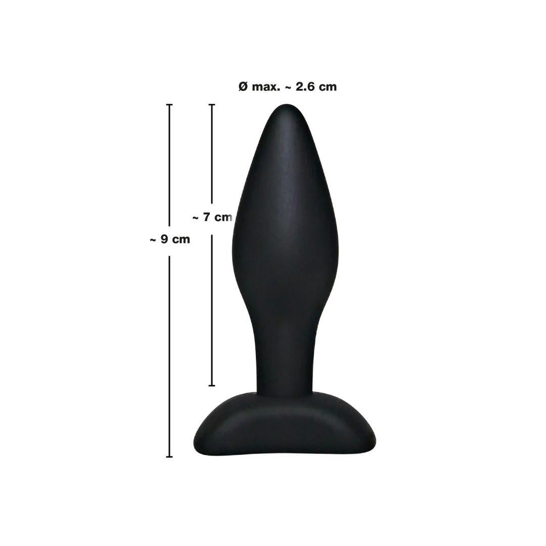 Butt plug Small - Black Velvets