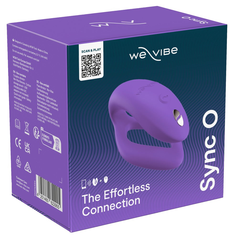 We-Vibe SyncO koppelvibrator Paars