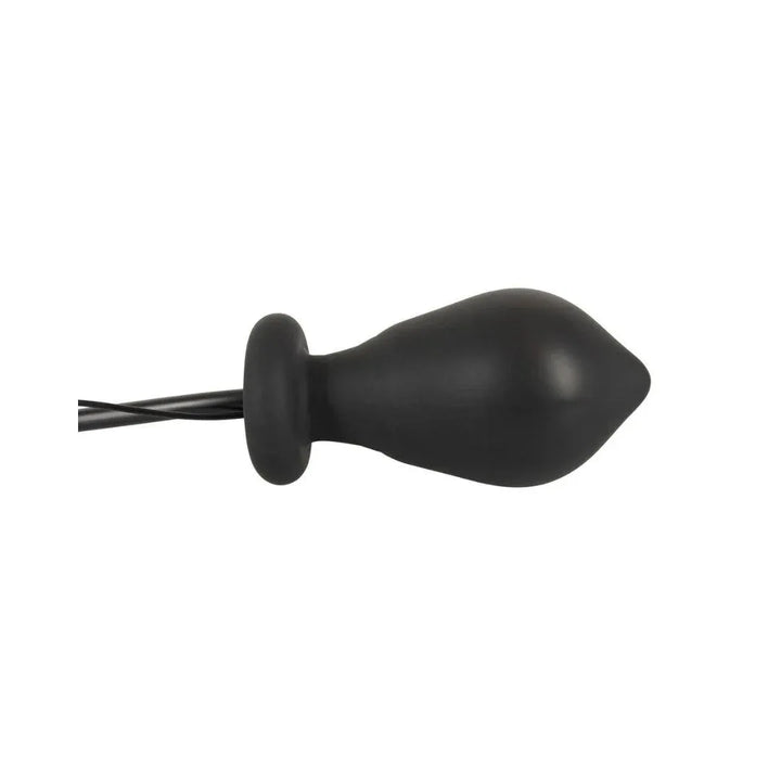 Opblaasbare en Vibrerende Buttplug - Zwart | 5.0 - SIN&LACE | SIN&LACE